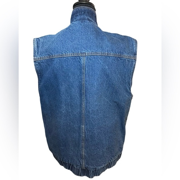Vintage Izod Denim vest size M - Picture 2 of 8